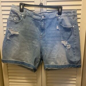 Lane Bryant Light Blue Jean Shorts